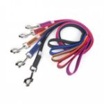 Kép Julius-K9® Color & Gray® 1,2 méteres póráz fogóval - 20 mm széles, KÉK