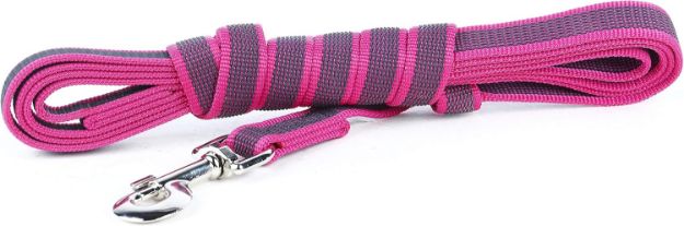 Kép Julius-K9® Color & Gray® 10 méteres póráz fogó nélkül - 20 mm széles - Pink