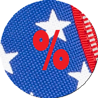 USA kék piros szegély (US) [-10%]