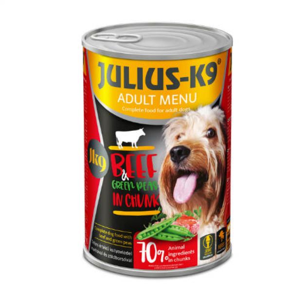 Kép JULIUS K-9 DOG 1240g Beef&Pea