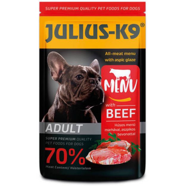 Kép JULIUS K-9 DOG 125g alutasakos marha