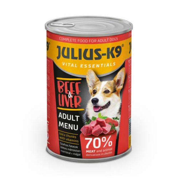 Kép JULIUS K-9 DOG 1230g Beef&Liver